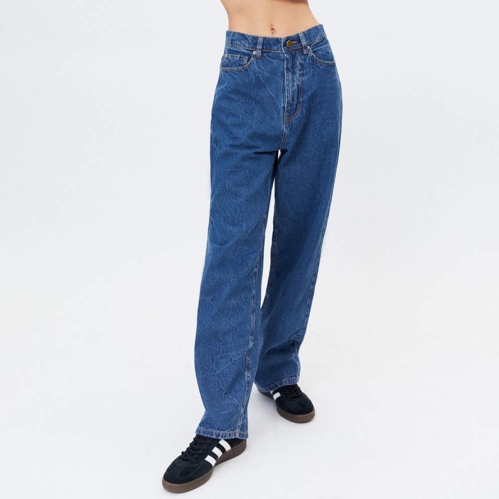NWT UO Vintage BDG Dropped Straight Jeans - Washed Crinkle